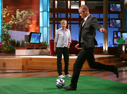 Ellen DeGeneres, David Bekcham Ellen DeGeneres, David Bekcham